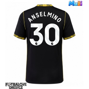 Chelsea Aaron Anselmino #30 Venkovní Dres 2026-27 Krátký Rukáv Chelsea Aaron Anselmino #30 Venkovní Dres 2026-27 Krátký Rukáv